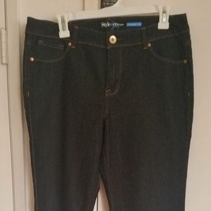 Style & Co. Jeans Straight Leg Size 12P